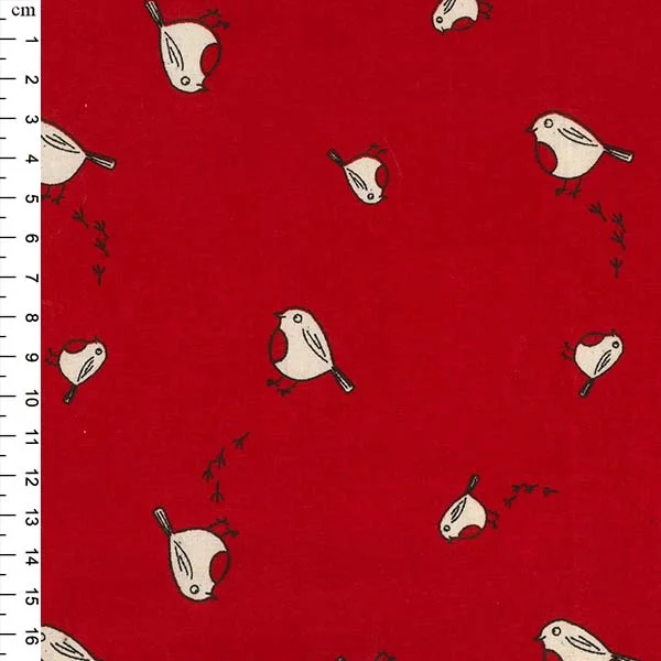 Christmas Scandi Cottons by John Louden sold per 1/2mt - Image 6