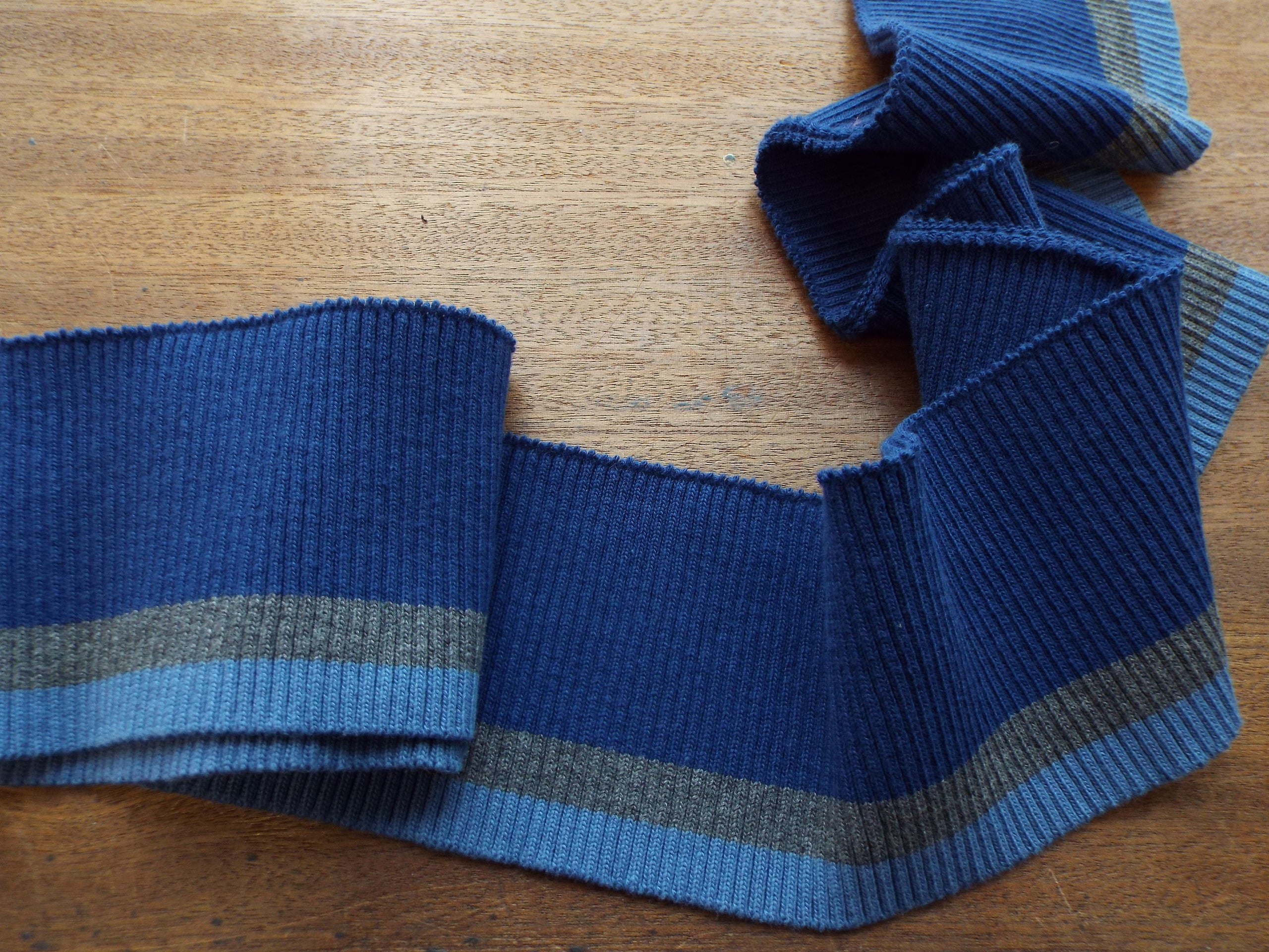 3 Tone Ribbing piece for cuffs and waistbands - CW Fabrics