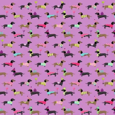 100% Cotton for crafting ' Furry Friends Theme' per 1/2mt - Image 7