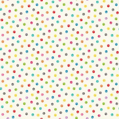 100% Cotton for crafting ' Furry Friends Theme' per 1/2mt - Image 5