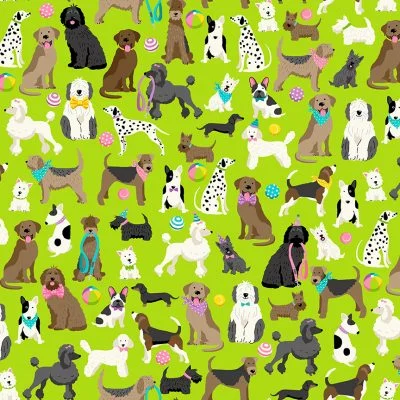 100% Cotton for crafting ' Furry Friends Theme' per 1/2mt - Image 2