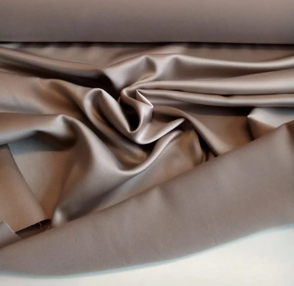 Polyester Spandex Stretch Venetian Satin Faille - Image 2