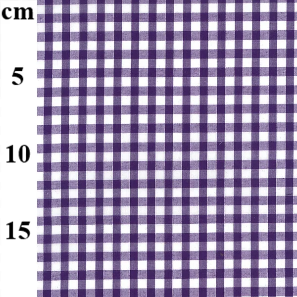 Polyester Cotton Gingham Shirting 1/4" - Image 10