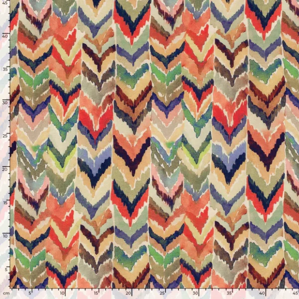 Viscose Nylon 'Zig Zag' textured crepe - Image 8