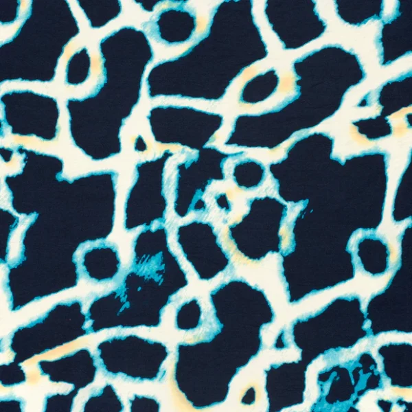 Animal Azul Viscose Twill Fabric - Image 2