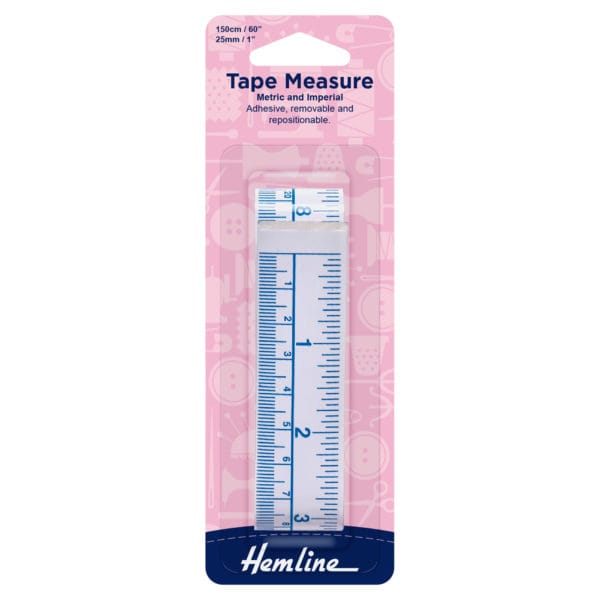 Standard Hemline Adhesive Tape Measure