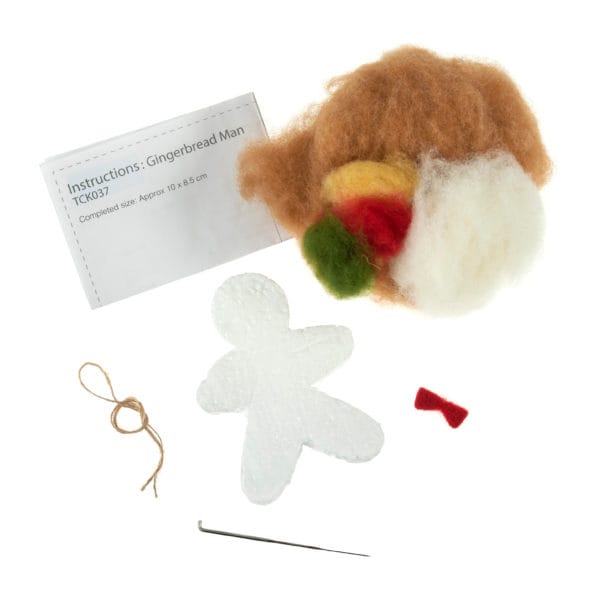 Make your own - Felt Kits Gingerbread Man - Image 3