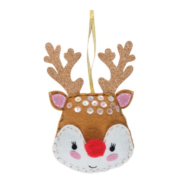 Felt Christmas Decoration Kit: Reindeer