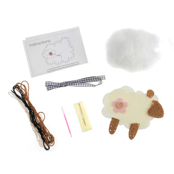 Make your own - Felt Kits Sheep - Image 2