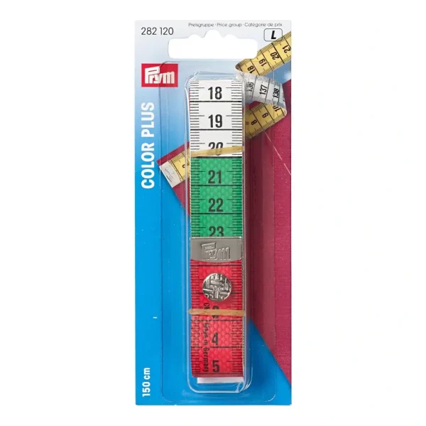 Tape measure Color Plus with snap button